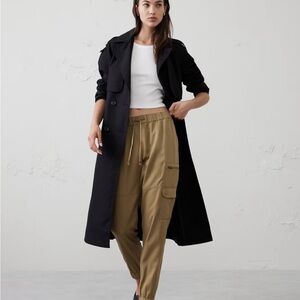 Banana Republic Tensel Cargo Jogger Pants with Elastic Waistband